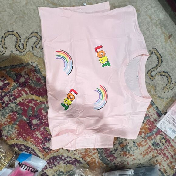 Pride Pink Graphic Tee - Large - Picture 2 of 3